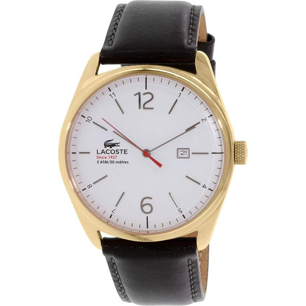 2010681_600x.jpg Lacoste Men's 2010681 Austin Black Leather Watch
