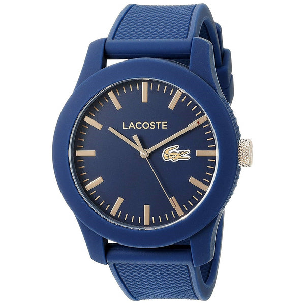 Lacoste Men's 2010817 The 12.12 Blue Silicone Watch