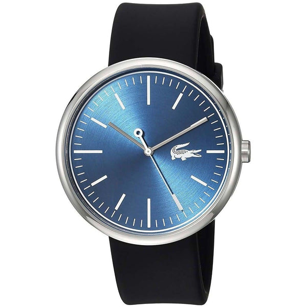 Lacoste Men's 2010907 Orbital Black Silicone Watch
