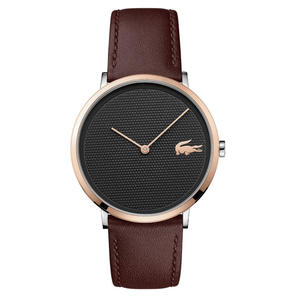 Lacoste Men's 2010952 Moon Brown Leather Watch