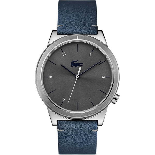 Lacoste Men's 2010989 Motion Blue Leather Watch