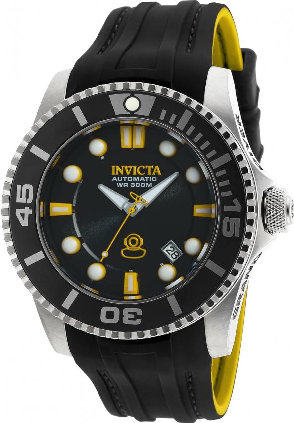 Invicta Men's 20199 Pro Diver Automatic Black Polyurethane Watch