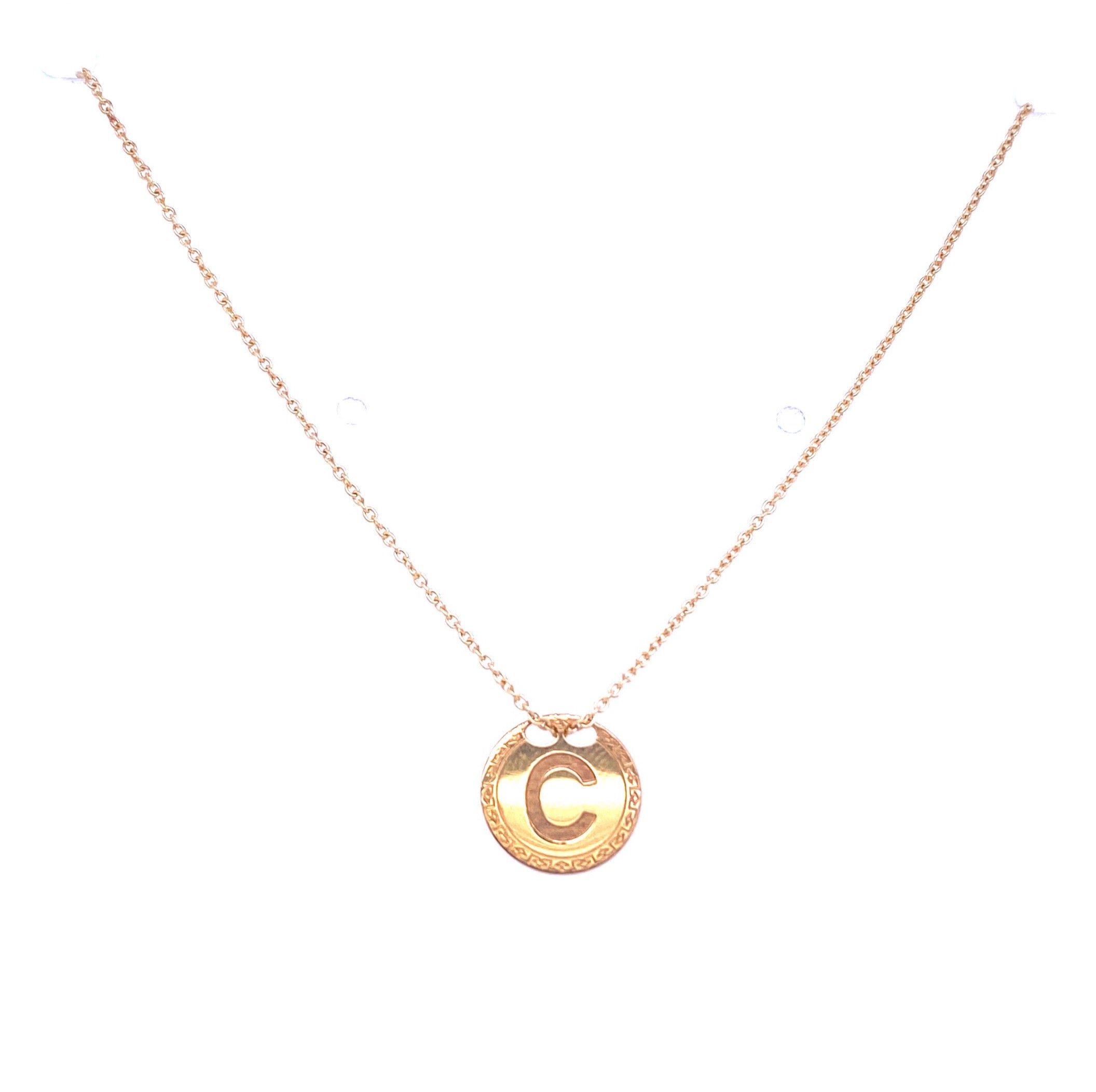 MyWorld Pendant Gold Necklace