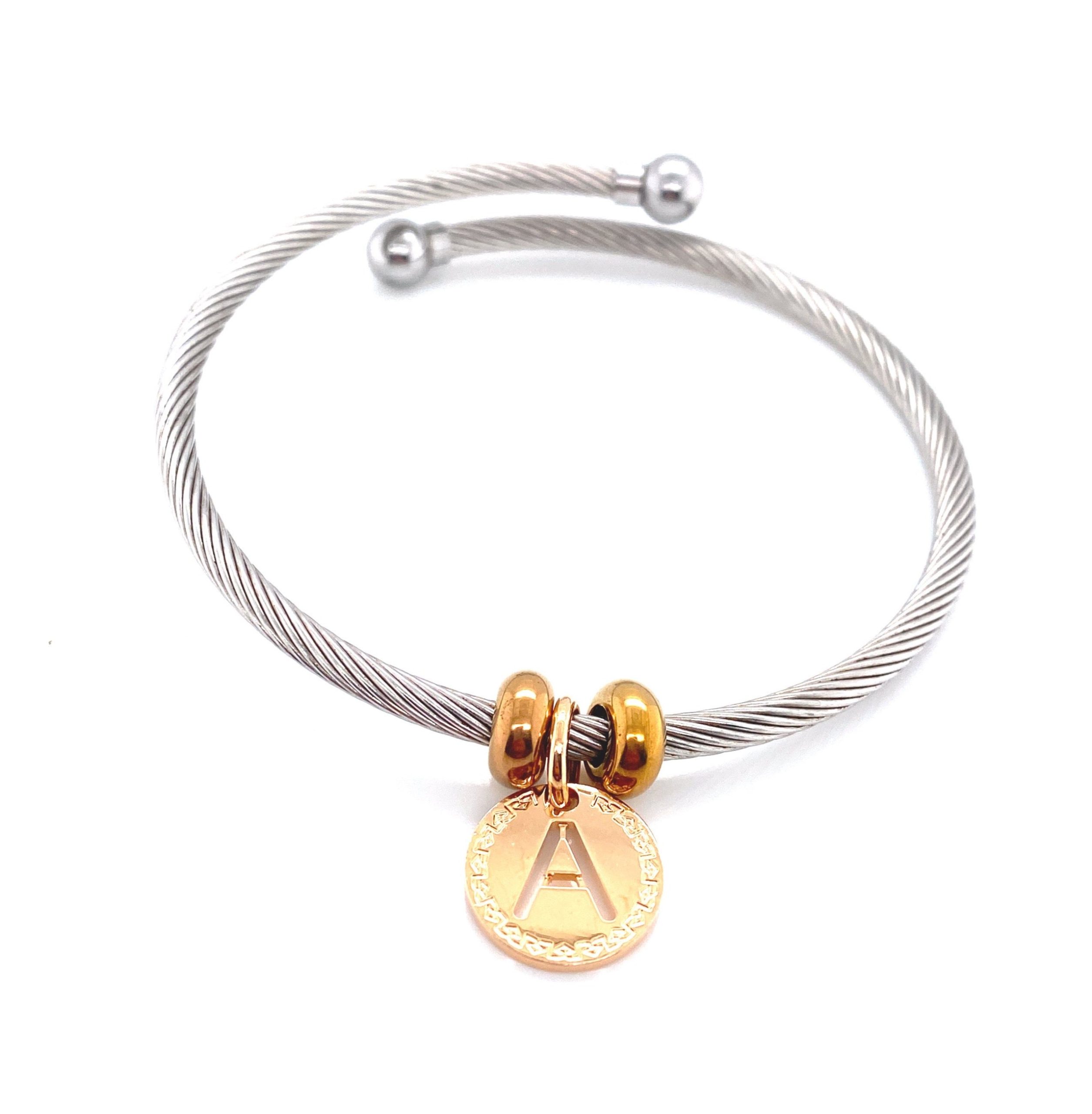 MyWorld Letter Mesh Bracelet