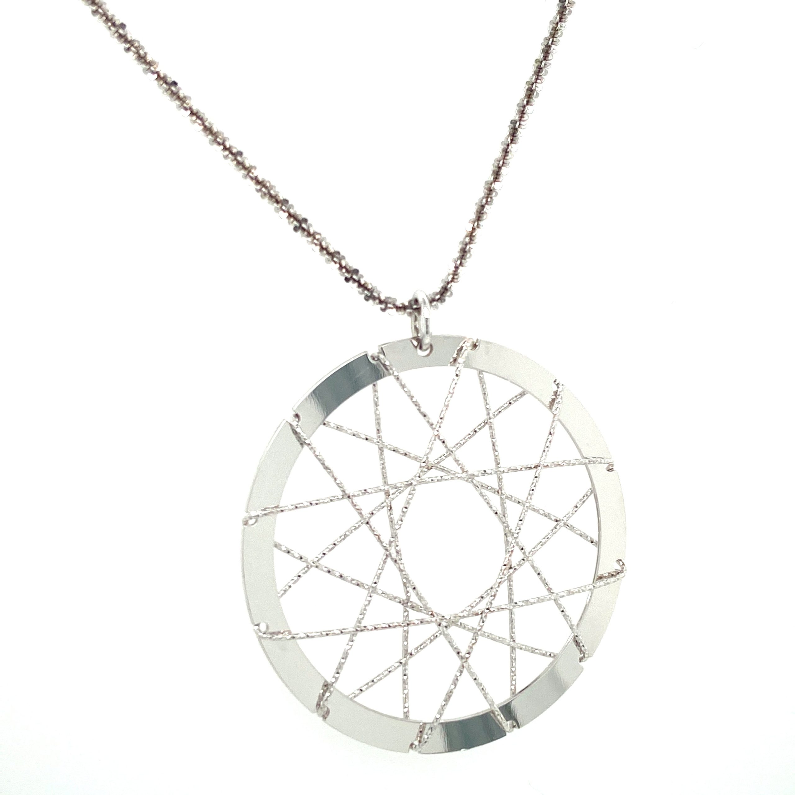 Evanescence Brass Necklace