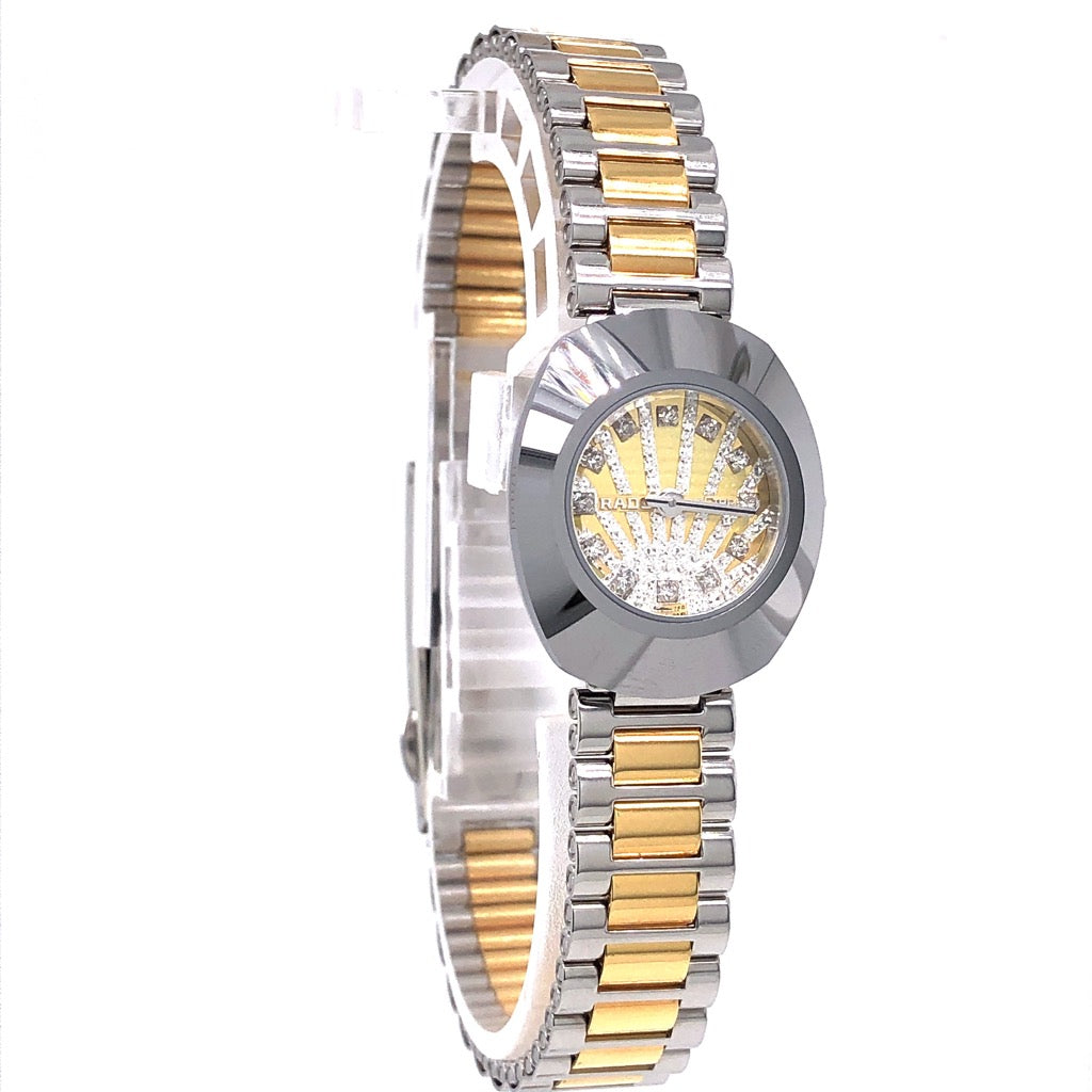 DiaStar Diamond Sunburst Ladies (Silver-Gold)