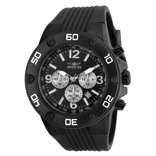 Invicta Men's 20274 Pro Diver Black Polyurethane Watch