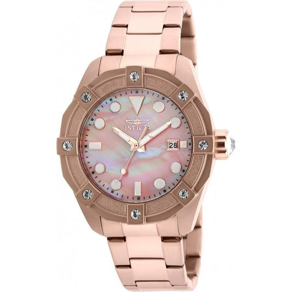 Invicta Women's 20320 Angel Rose-tone Stainless Steel Watch
