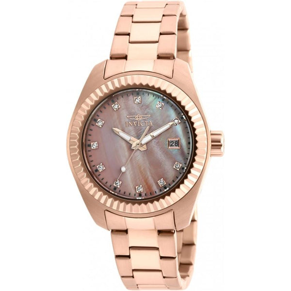 Invicta Women's 20353 Specialty Rose-Tone Stainless Steel Watch