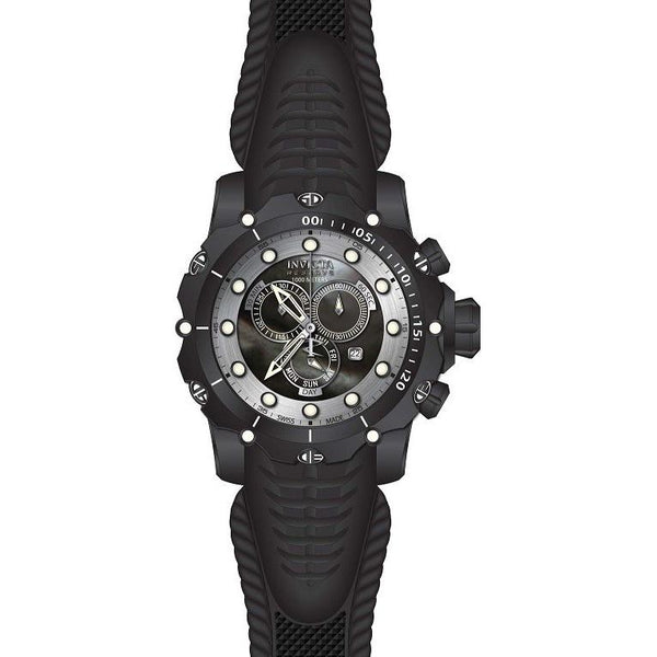 Invicta Men's 20399 Venom Chronograph Black Silicone Watch