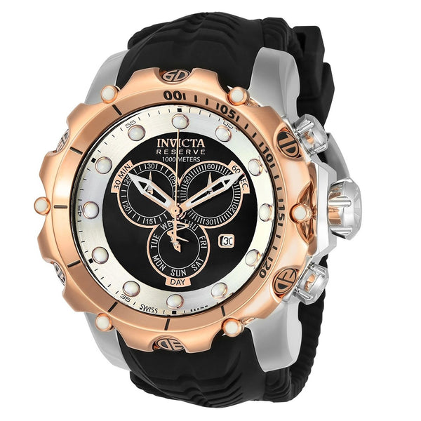 Invicta Men's 20408 Venom Black Silicone Watch
