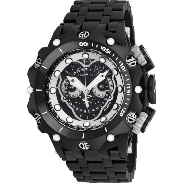 Invicta Men's 20421 Venom Multi-Function Black Stainless Steel Watch