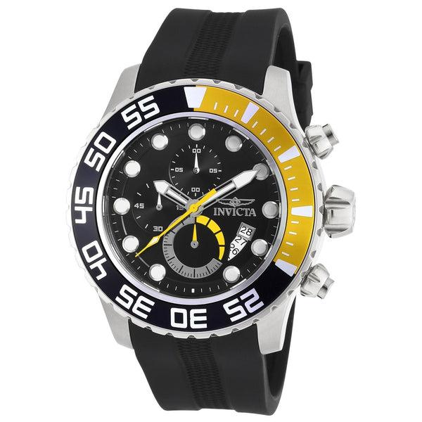Invicta Men's 20449 Pro Diver Black Polyurethane Watch