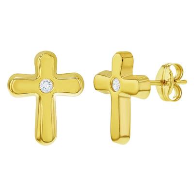 COMMUNION STUD RELIGIOUS CROSS
