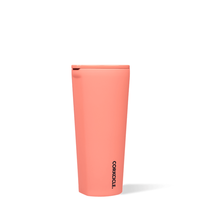 Neon Lights Coral Tumbler 24oz