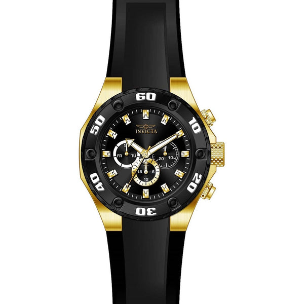 Invicta Men's 21402 Specialty Black Polyurethane Watch