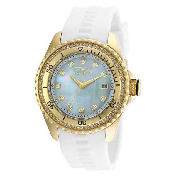 Invicta Women's 21414 Wildflower White Polyurethane Watch
