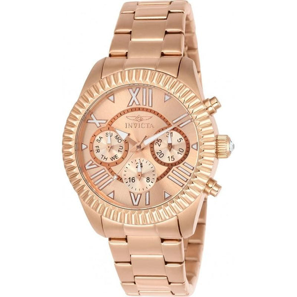 Invicta Women's 21424 Angel Rose-Tone Stainless Steel Watch
