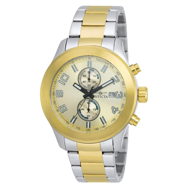 Invicta Men's 21491 Specialty Gold-Tone and Silver Stainless Steel Watch