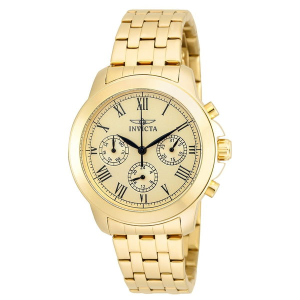 Invicta Women's 21654 Specialty Ocean Gold-Tone Stainless Steel Watch