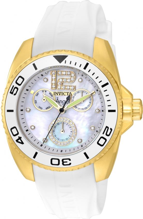 Invicta Women's 21703 Angel White Polyurethane Watch