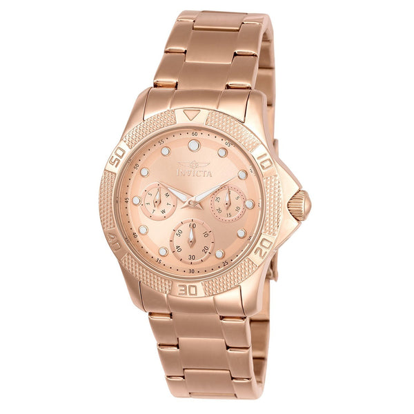 Invicta Women's 21765 Angel Rose-tone Stainless Steel Watch