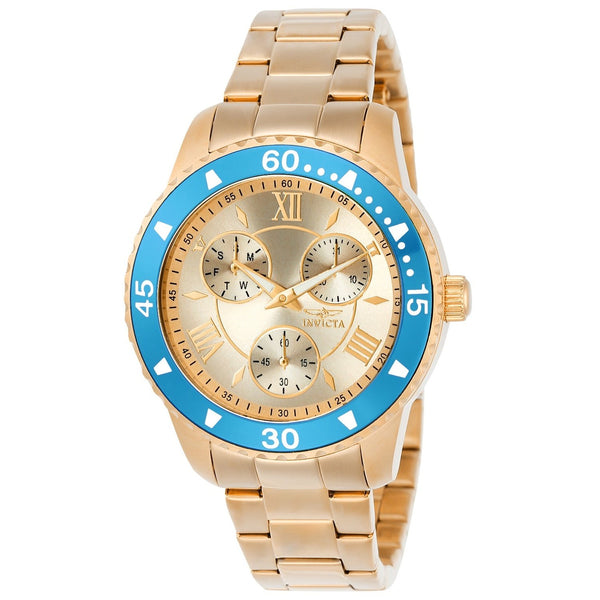 Invicta Women's 21769 Angel Rose-tone Stainless Steel Watch