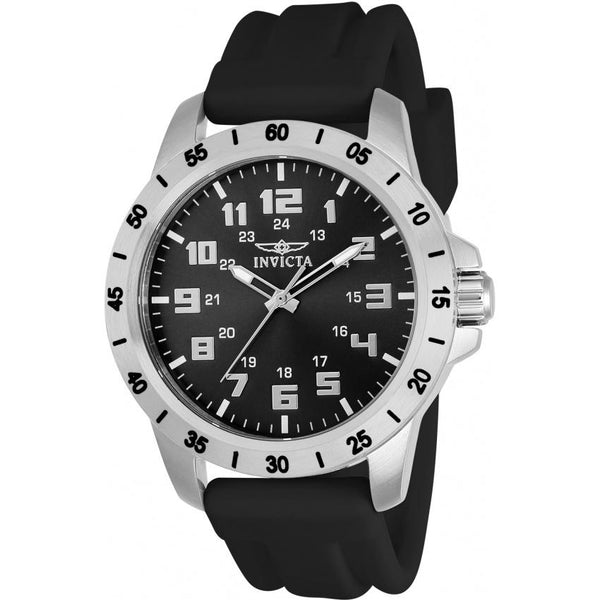 Invicta Men's 21835 Pro Diver Black Polyurethane Watch