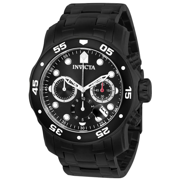 Invicta Men's 21926 Pro Diver Black Stainless Steel Watch