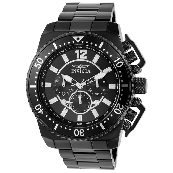Invicta Men's 21959 Pro Diver Black Stainless Steel Watch
