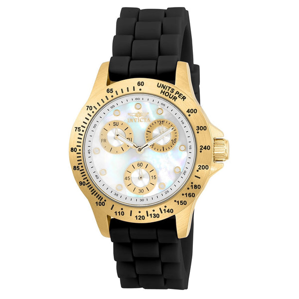 Invicta Women's 21973 Speedway Black Silicone Watch