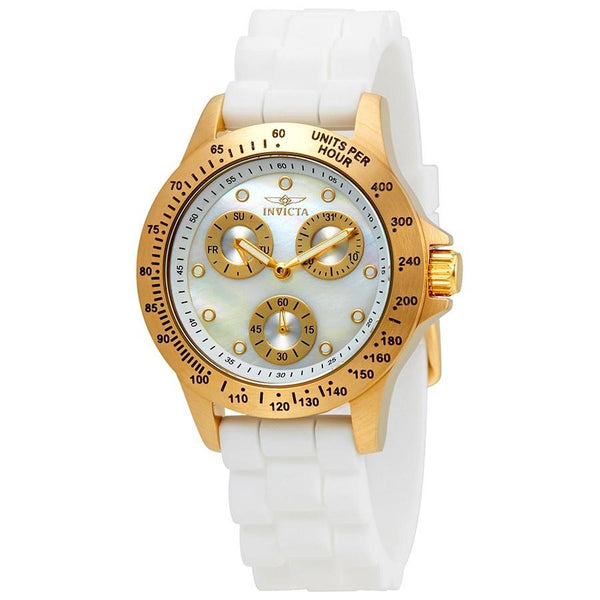 Invicta Women's 21985 Speedway White Silicone Watch