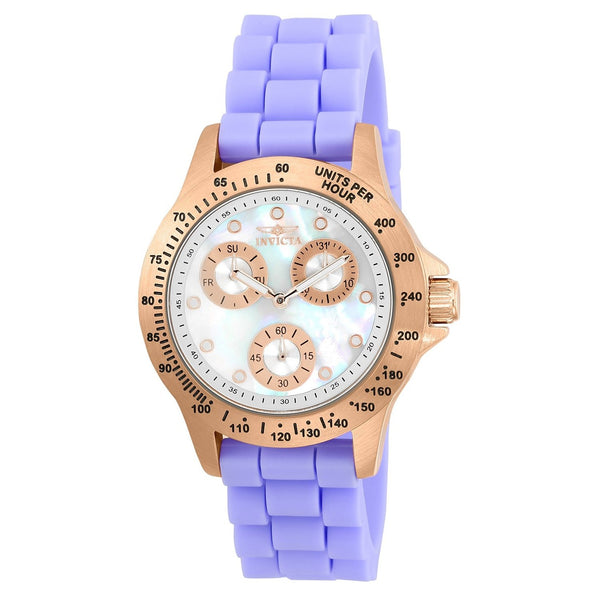 Invicta Women's 21988 Speedway Purple Silicone Watch