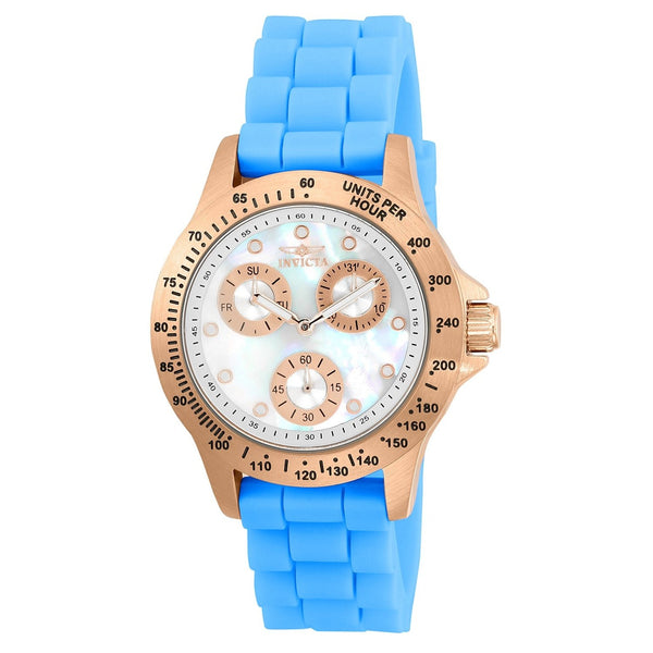 Invicta Women's 21990 Speedway Blue Silicone Watch