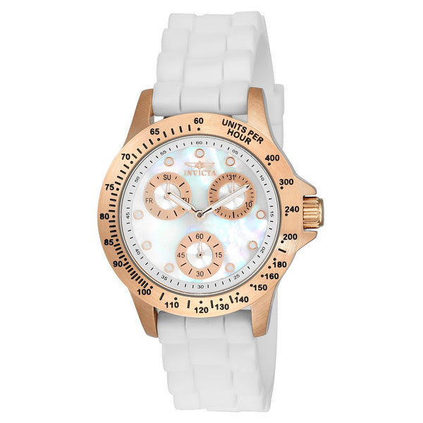 Invicta Women's 21995 Speedway White Silicone Watch