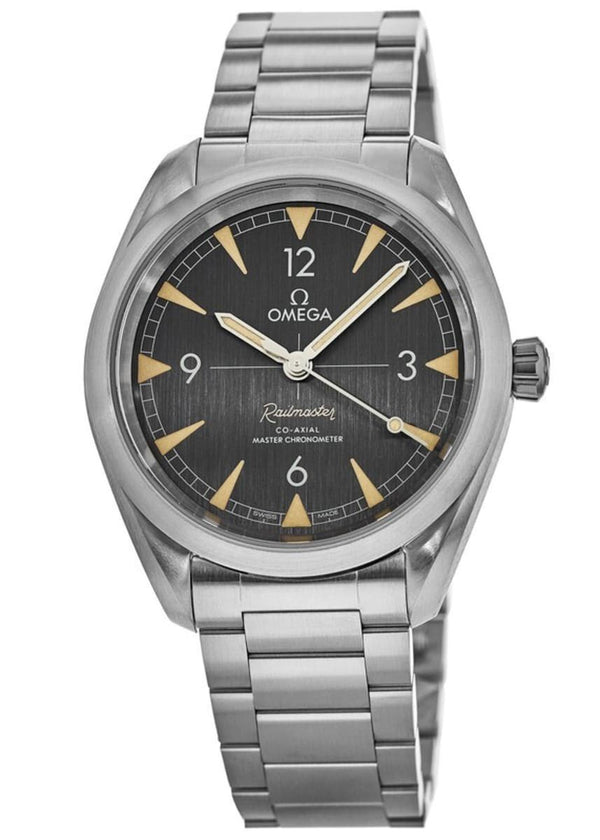 Omega Men's 220.10.40.20.01.001 Seamaster Railmaster Stainless Steel Watch