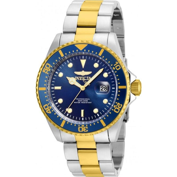 Invicta Men's 22058 Pro Diver Gold-tone and Silver Stainless Steel Watch