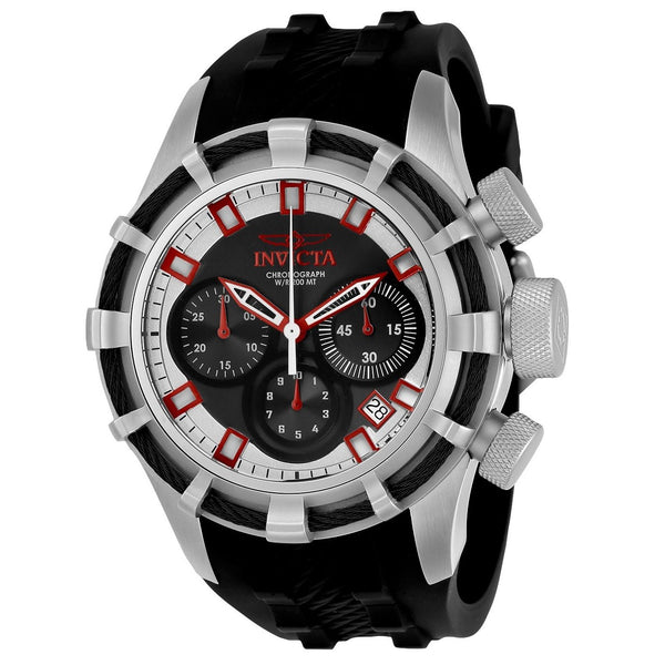 Invicta Men's 22146 Bolt Black Silicone Watch