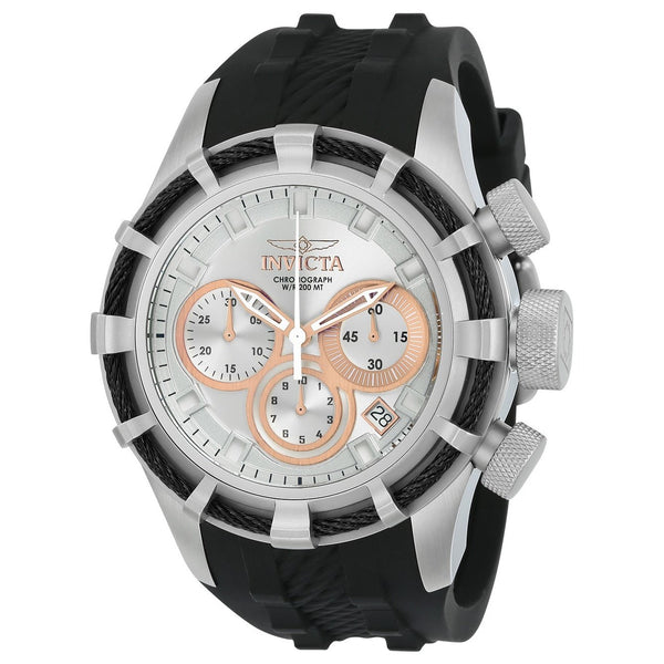 Invicta Men's 22148 Bolt Black Silicone Watch