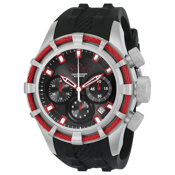 Invicta Men's 22151 Bolt Black Silicone Watch