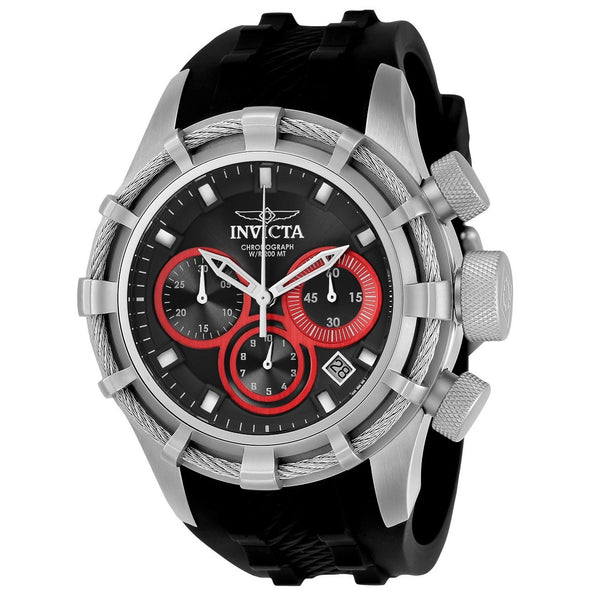 Invicta Men's 22154 Bolt Black Silicone Watch