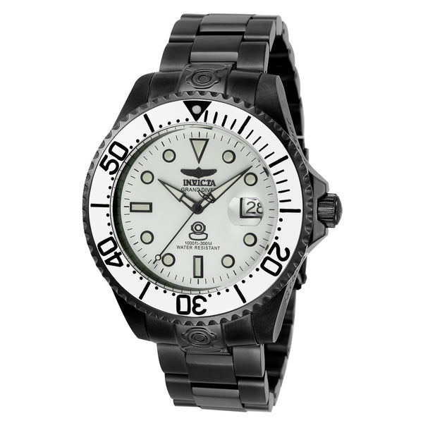 Invicta Men's 22215 Pro Diver Automatic Black Stainless Steel Watch