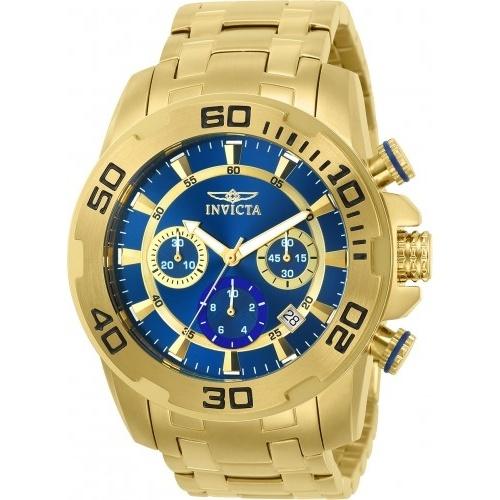 Invicta Men's 22321 Pro Diver Scuba Gold-Tone Stainless Steel Watch