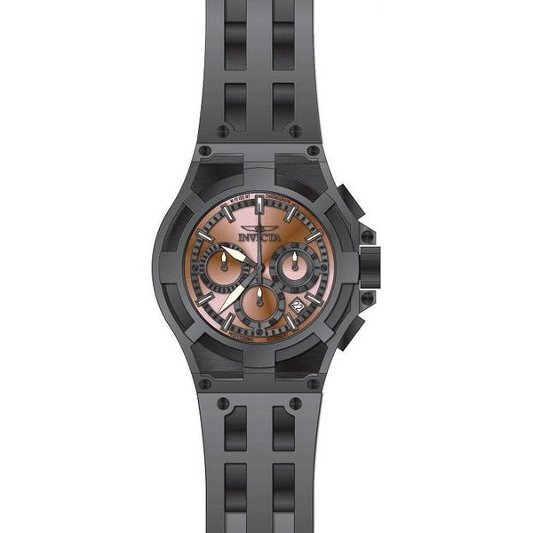 Invicta Men's 22372 Akula Reserve Black and Grey Polyurethane and Stainless Steel Watch