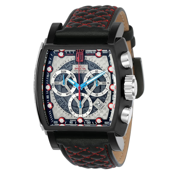 Invicta Men's 22377 Jason Taylor Black Leather Watch