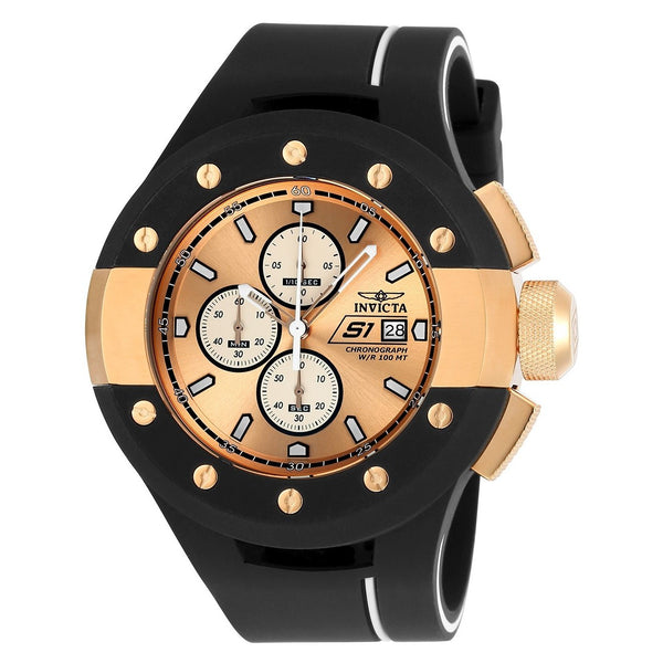 Invicta Men's 22439 S1 Rally Black Polyurethane Watch