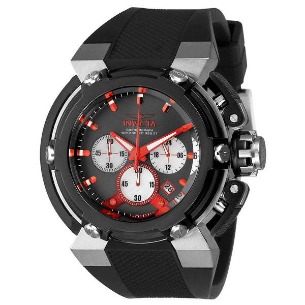 Invicta Men's 22442 Coalition Forces Black Silicone Watch