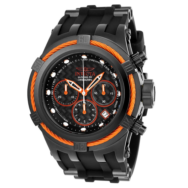 Invicta Men's 22450 Bolt Black Silicone Watch