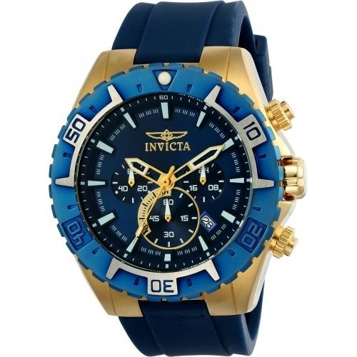 Invicta Men's 22525 Aviator Blue Silicone Watch