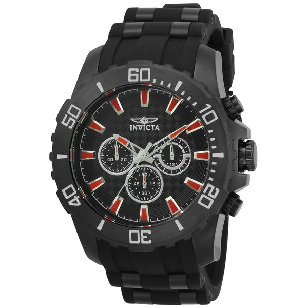 Invicta Men's 22560 Pro Diver Scuba Black Polyurethane and Stainless Steel Watch